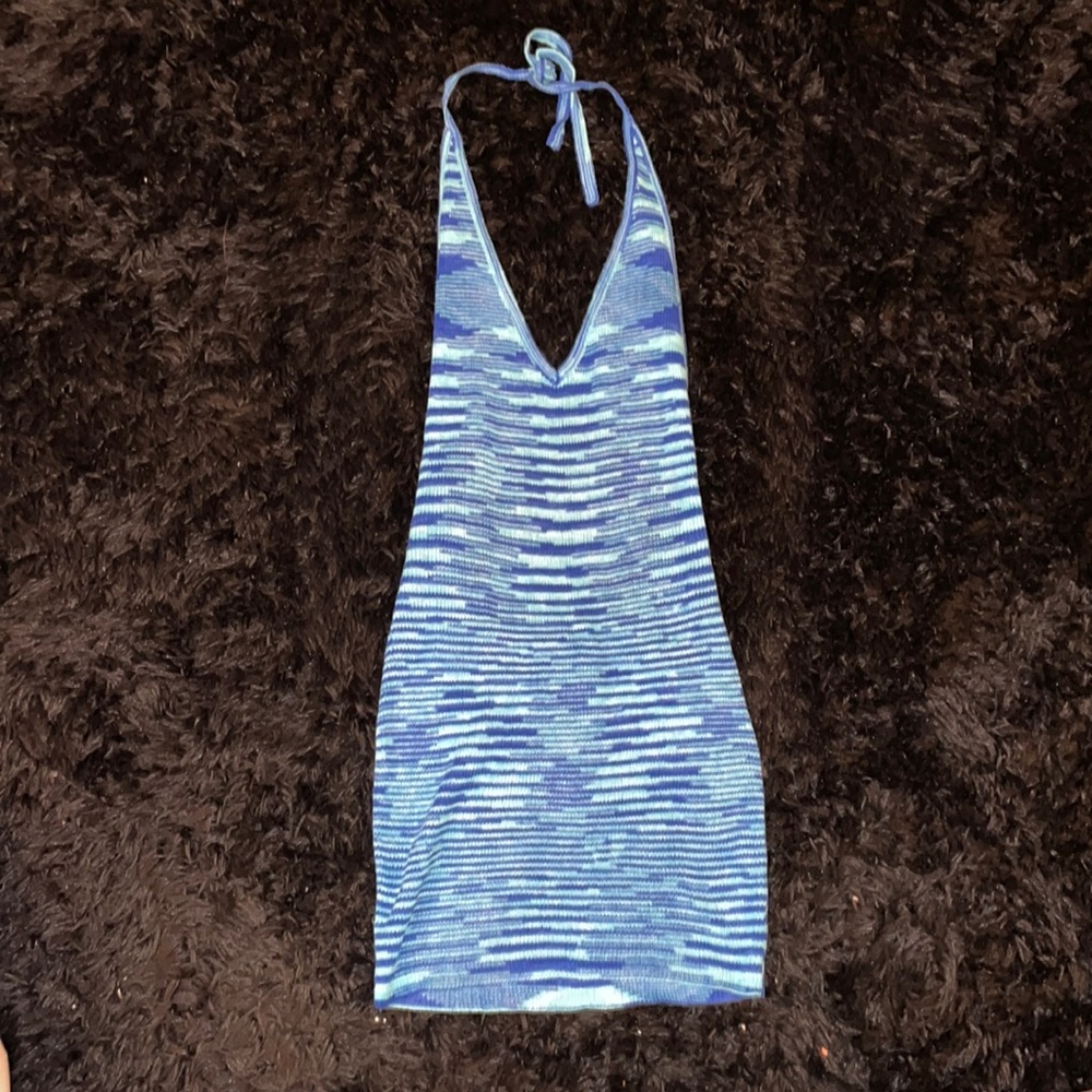 Knit dress cover up
